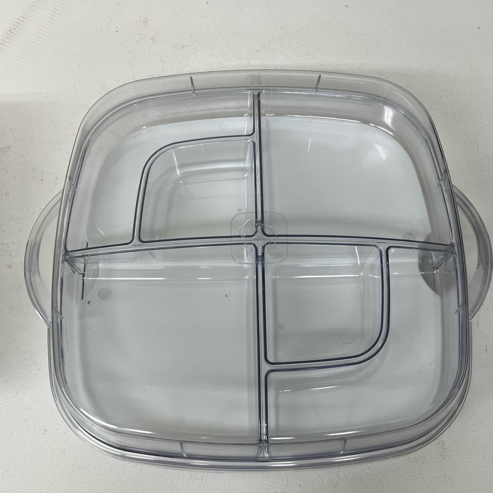 Pampered Chef Large Square Cool and Serve dish
